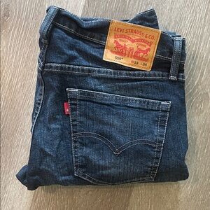 Levi's 559 Dark Indigo Relaxed Straight Jeans 33x34